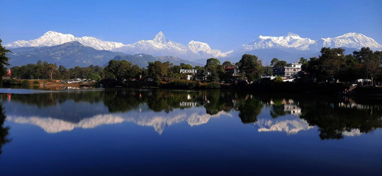 New Pokhara Lodge Bagian luar foto