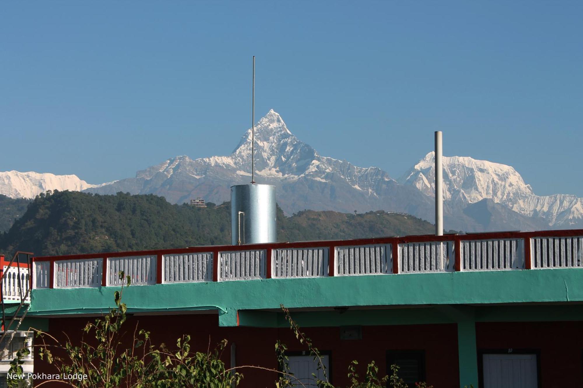 New Pokhara Lodge Bagian luar foto