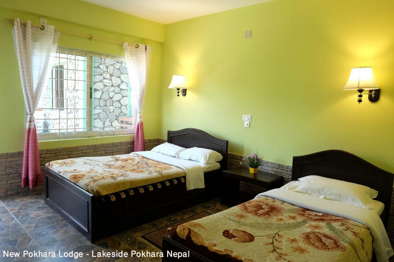 New Pokhara Lodge Bagian luar foto