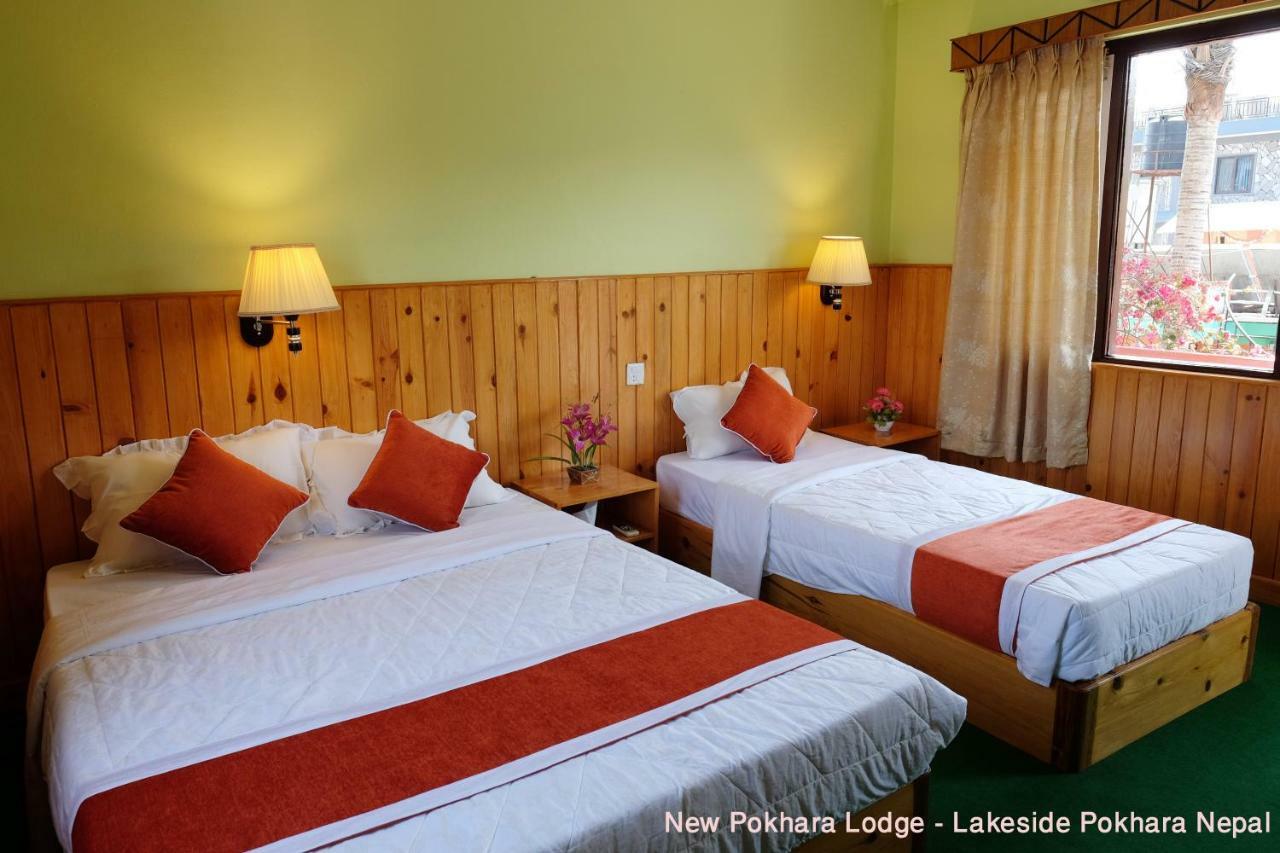 New Pokhara Lodge Bagian luar foto