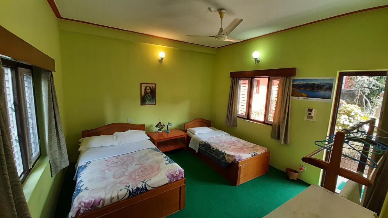 New Pokhara Lodge Bagian luar foto